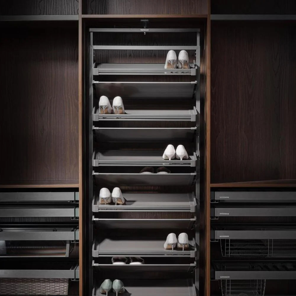 AZL Swirl Shoe Rack