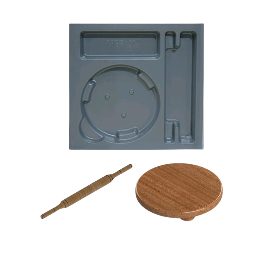 Chakla Belan With PVC Tray