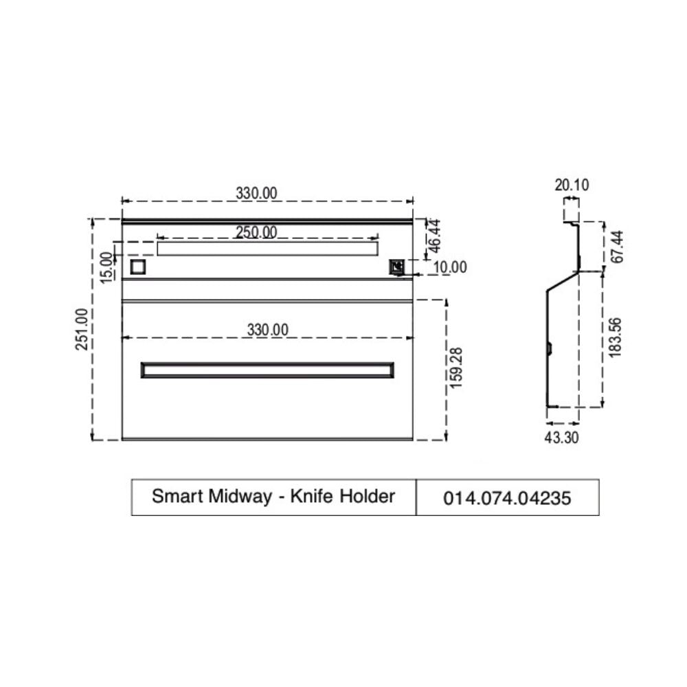 Knife Holder Magnetic